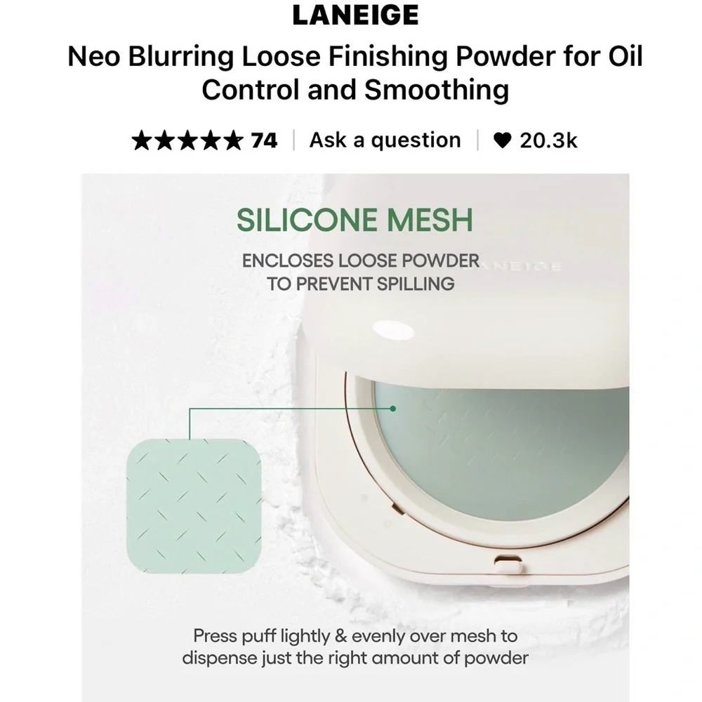 New In Box: LANEIGE Neo Blurring Loose Finishing Powder